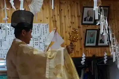 尻岸内八幡神社のお祭り