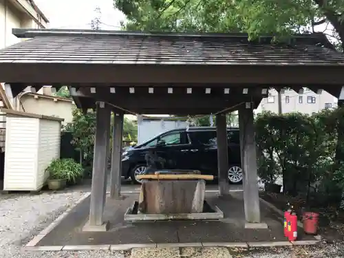 寒川神社の手水舎