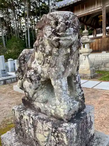 若狭野天満神社の狛犬