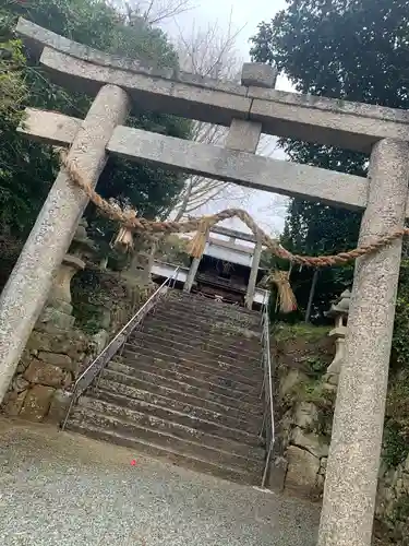 若宮神社の鳥居