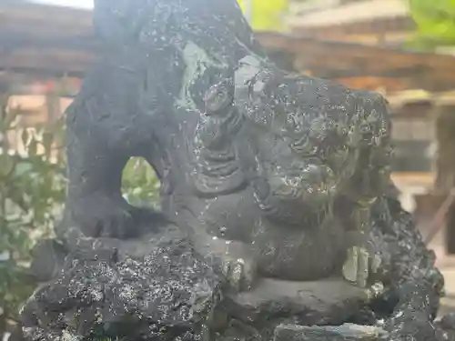 菊田神社の狛犬