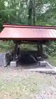 神居神社の手水舎