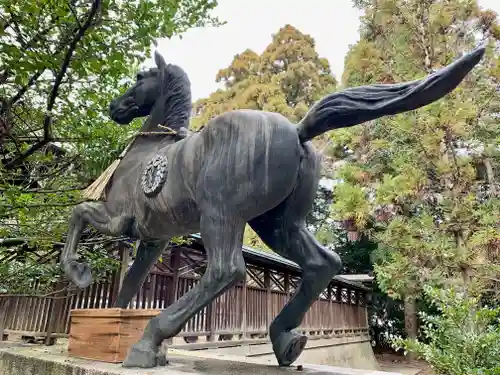 春日神社の狛犬