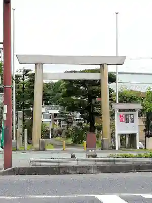 西神明社の鳥居