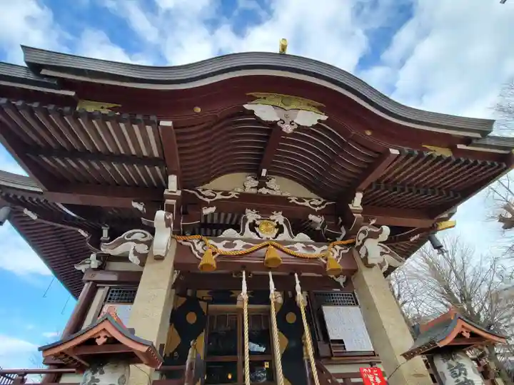 諏訪神社の本殿・本堂