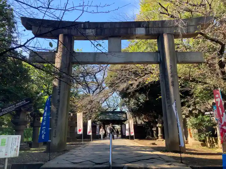 上野東照宮の鳥居
