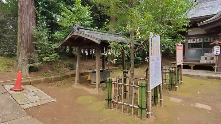 成田熊野神社の手水舎