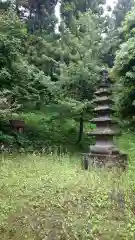 月波神社の塔