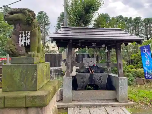 鳩ヶ谷氷川神社の手水