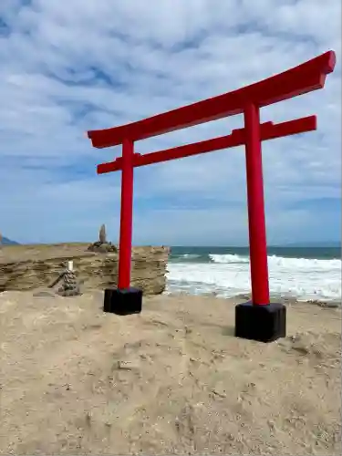 伊古奈比咩命神社の鳥居