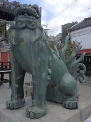 野田恵美須神社の狛犬