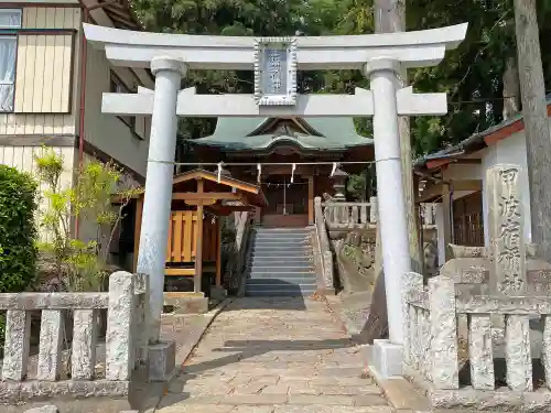 甲波宿祢神社の鳥居