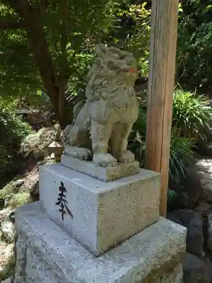 銭洗弁財天宇賀福神社の狛犬
