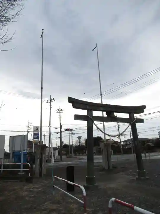 富士嶽神社の鳥居