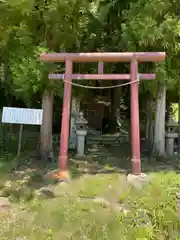 安智羅神社(松尾古城跡)の鳥居