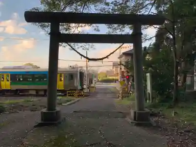 菅生神社の鳥居