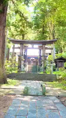 山家神社の鳥居