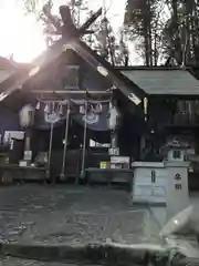 中之嶽神社の本殿