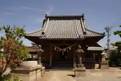 乙子神社の本殿・本堂