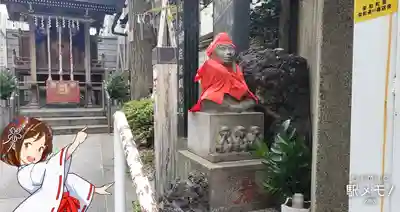 巣鴨猿田彦庚申堂の狛犬