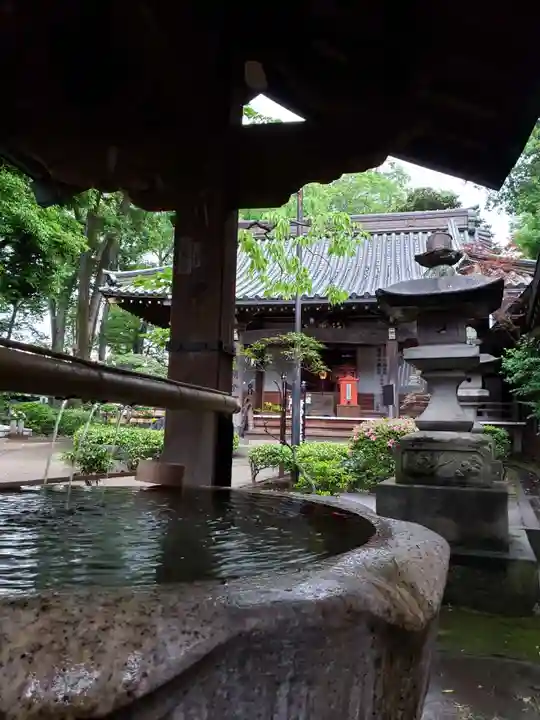 妙法寺の手水舎