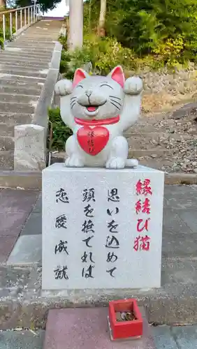 鹿角八坂神社の狛犬