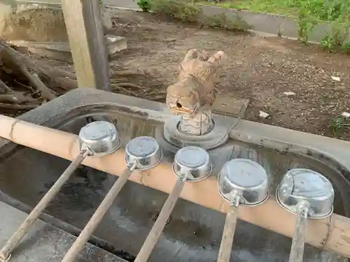 有吉日枝神社の手水舎