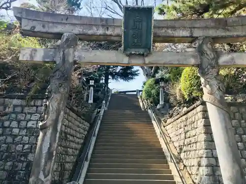 品川神社の鳥居