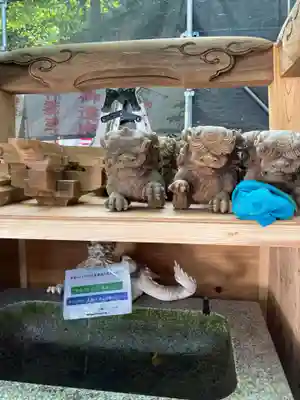 田無神社の手水舎