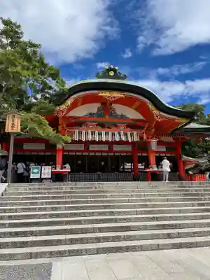 伏見稲荷大社の本殿・本堂