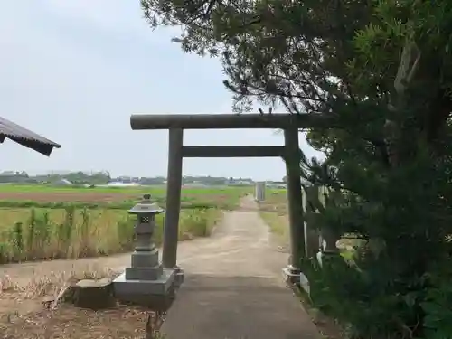 御嶽神社の鳥居