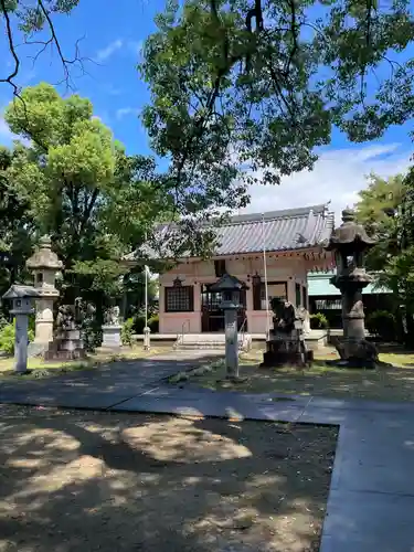 大神神社（花池）の本殿・本堂