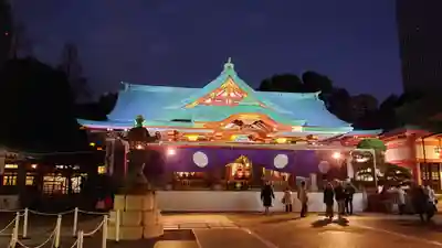 日枝神社の本殿・本堂