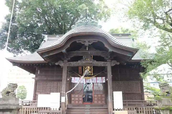 阿邪訶根神社の本殿・本堂