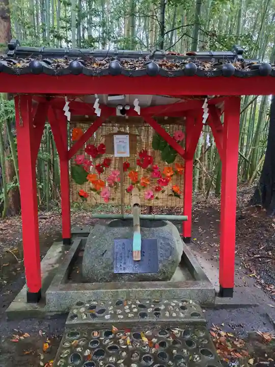 熊野神社の手水舎