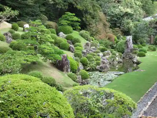 龍潭寺の庭園