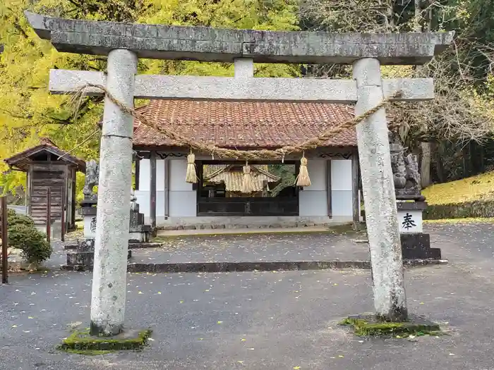 迦具神社の鳥居