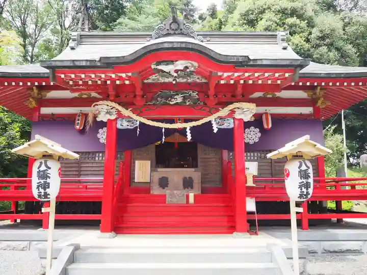八幡神社の本殿・本堂