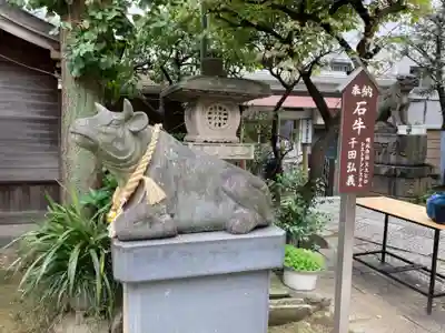 平河天満宮の狛犬
