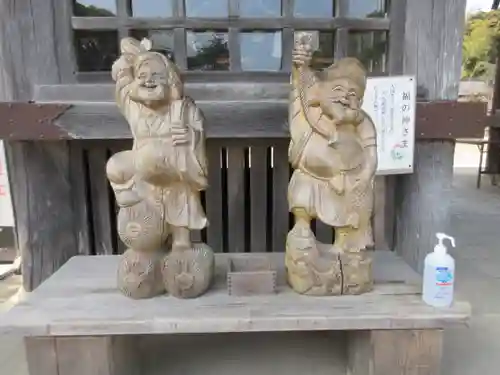 大洗磯前神社の像