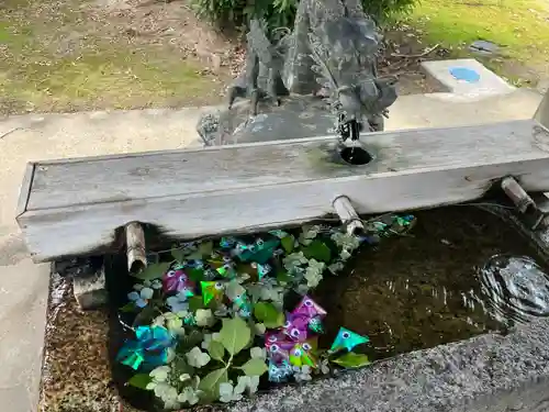 大神神社（花池）の手水