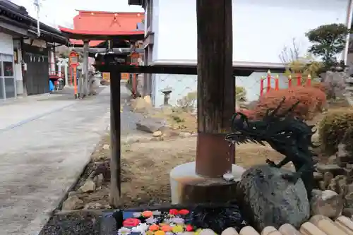 大鏑神社の手水