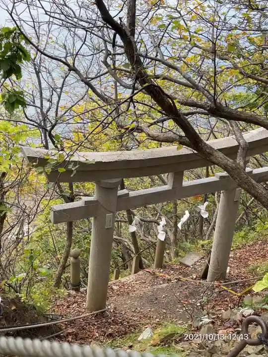 太田山神社(本殿)の鳥居