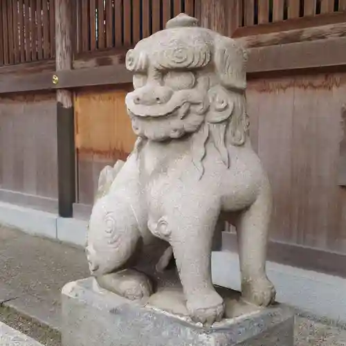 野田八幡宮の狛犬