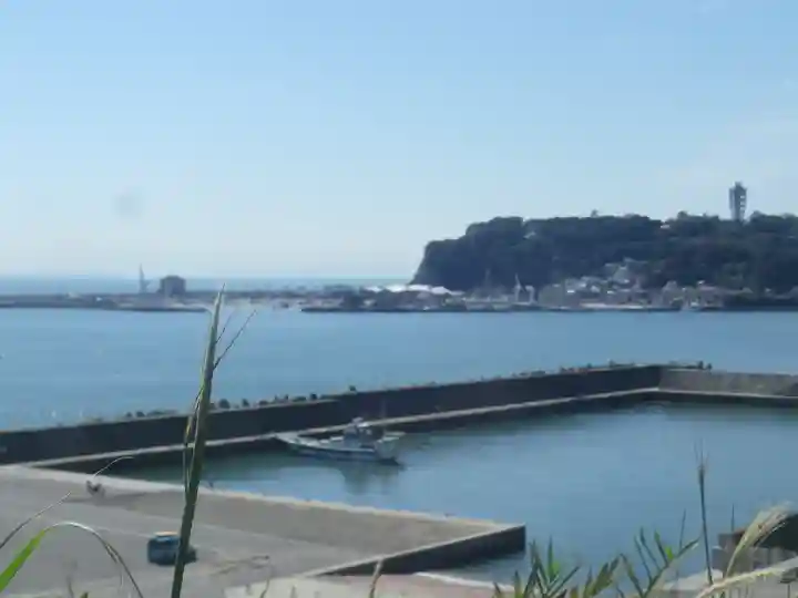 小動神社の景色