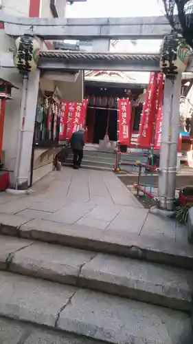 吉原神社の鳥居
