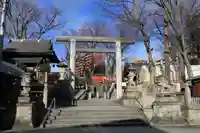 安積國造神社の鳥居