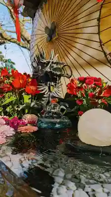 法輪寺の手水舎