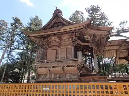 大川上美良布神社の本殿