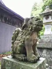 白山皇大神宮の狛犬